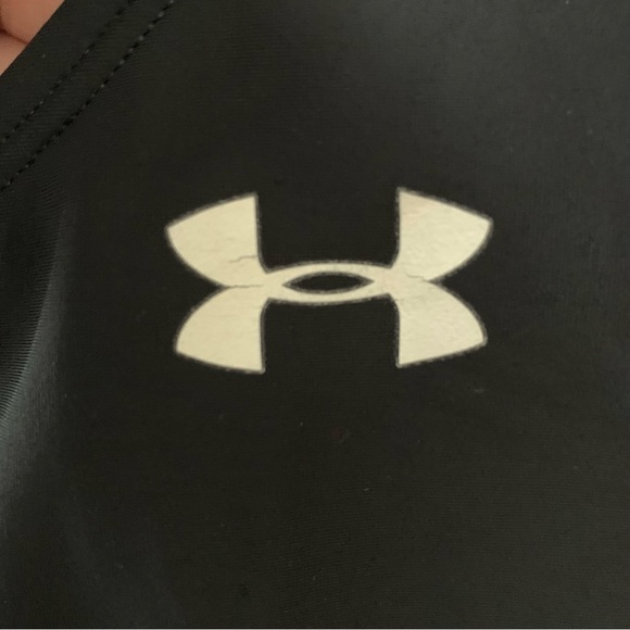Under ARMOUR RACER TANK WITH SCOOP NECK IN BLACK SIDE SIZE MEDIUM - Picture 7 of 7